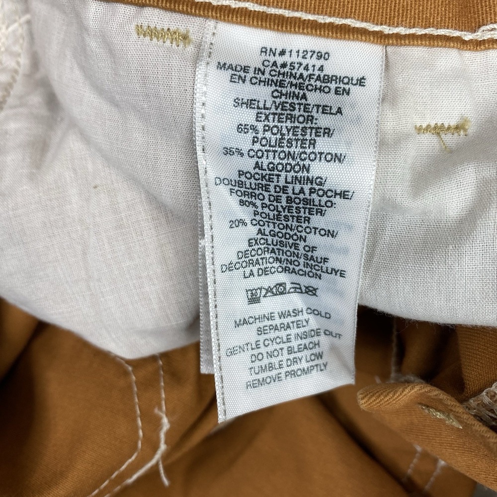 True Religion Cargo Shorts‎ Dark Khaki Men's Sz 30 (32x12) Utility Hiking Casual - Picture 10 of 12